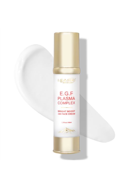 Kem dưỡng EGF tăng cường làm sáng & dịu da Agestop E.G.F. Plasma 24h Face Cream 50ml - MS AT32