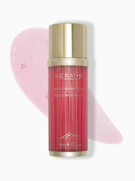 Tinh chất sáng da Exosome Agestop Swiss Exosome Glow Essence 120ml - MS AT38