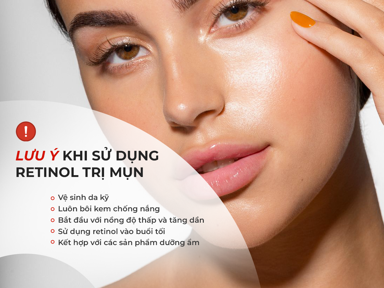 Retinol đẩy mụn trong bao lâu